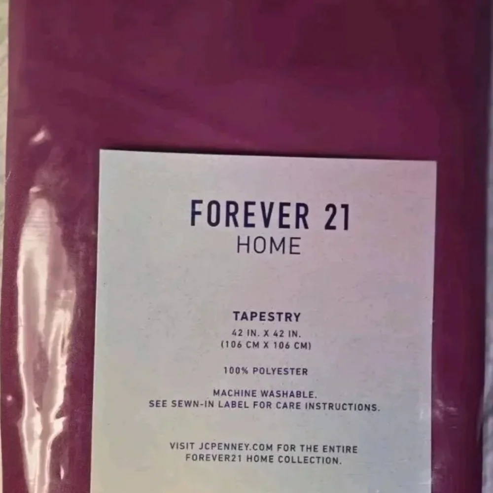 Forever 21 Home Tapestry Dorm Room Decor 42x42